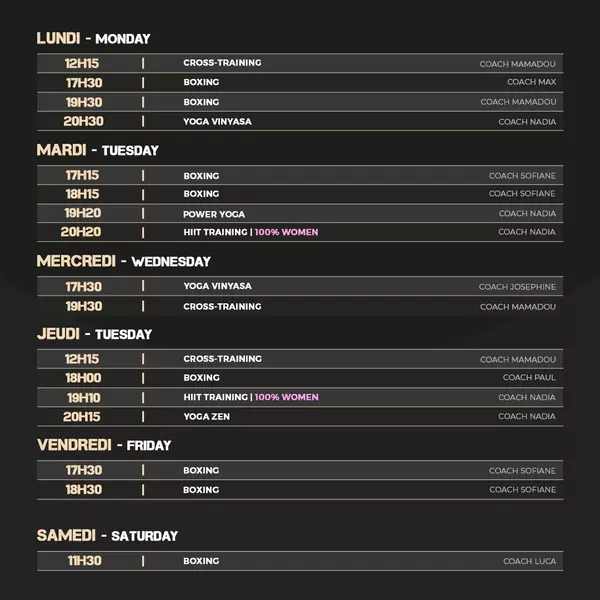 Planning salle de sport toulouse centre 